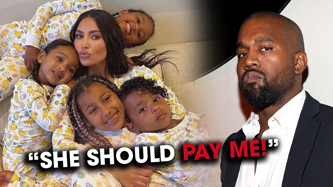Should Kanye West Pay Kim-Billionaire-Kardashian $200k/Month In Child Support?