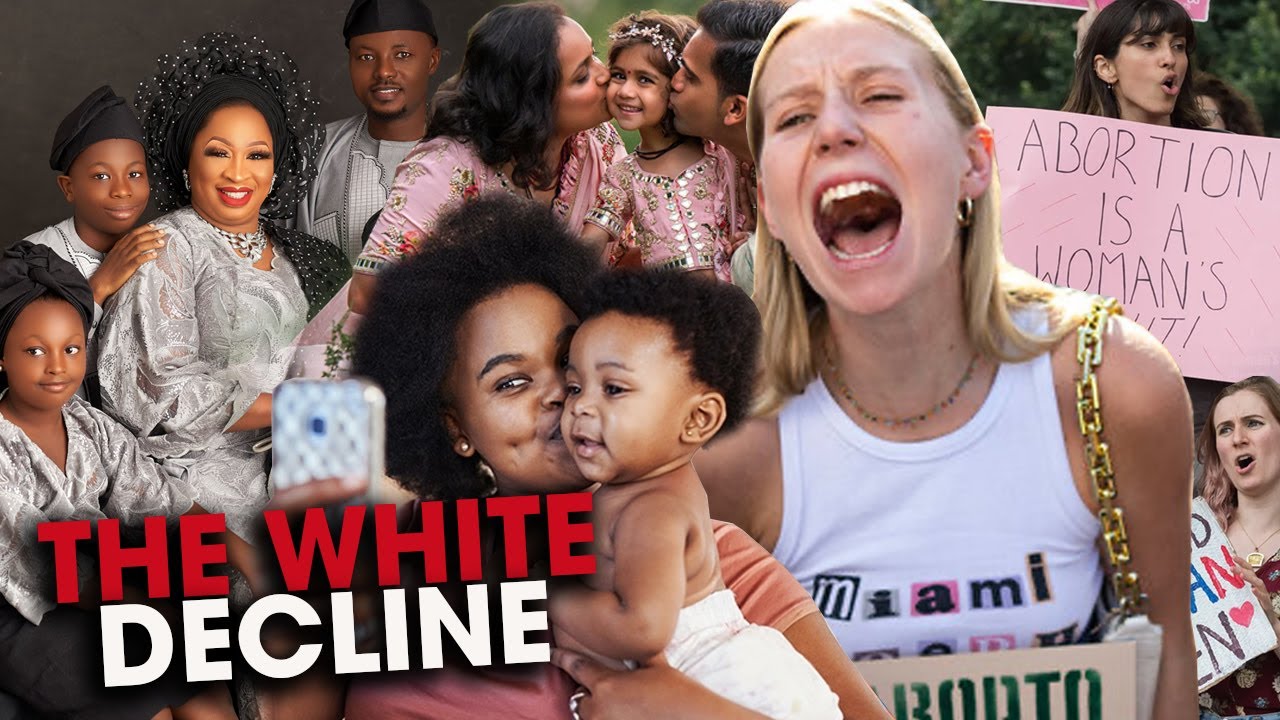 White Population on the Brink of Extinction? Racist Agenda Forcing White Women to Have Babies!